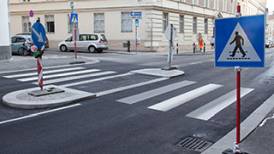 Zebrastreifen auf der Gumpendorferstraße. Foto BV 6