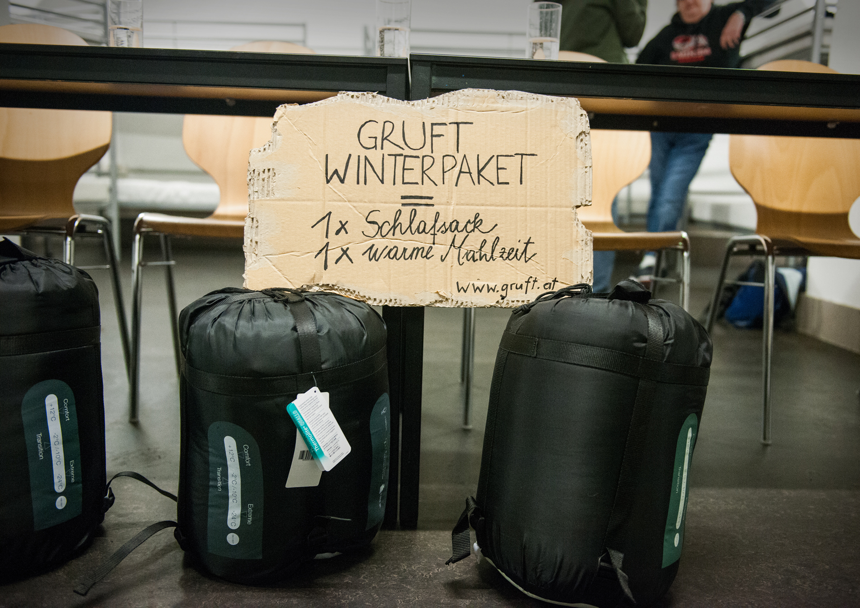 Caritas Gruft Winterpaket