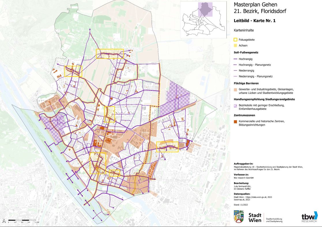 Masterplan Gehen Floridsdorf 2023